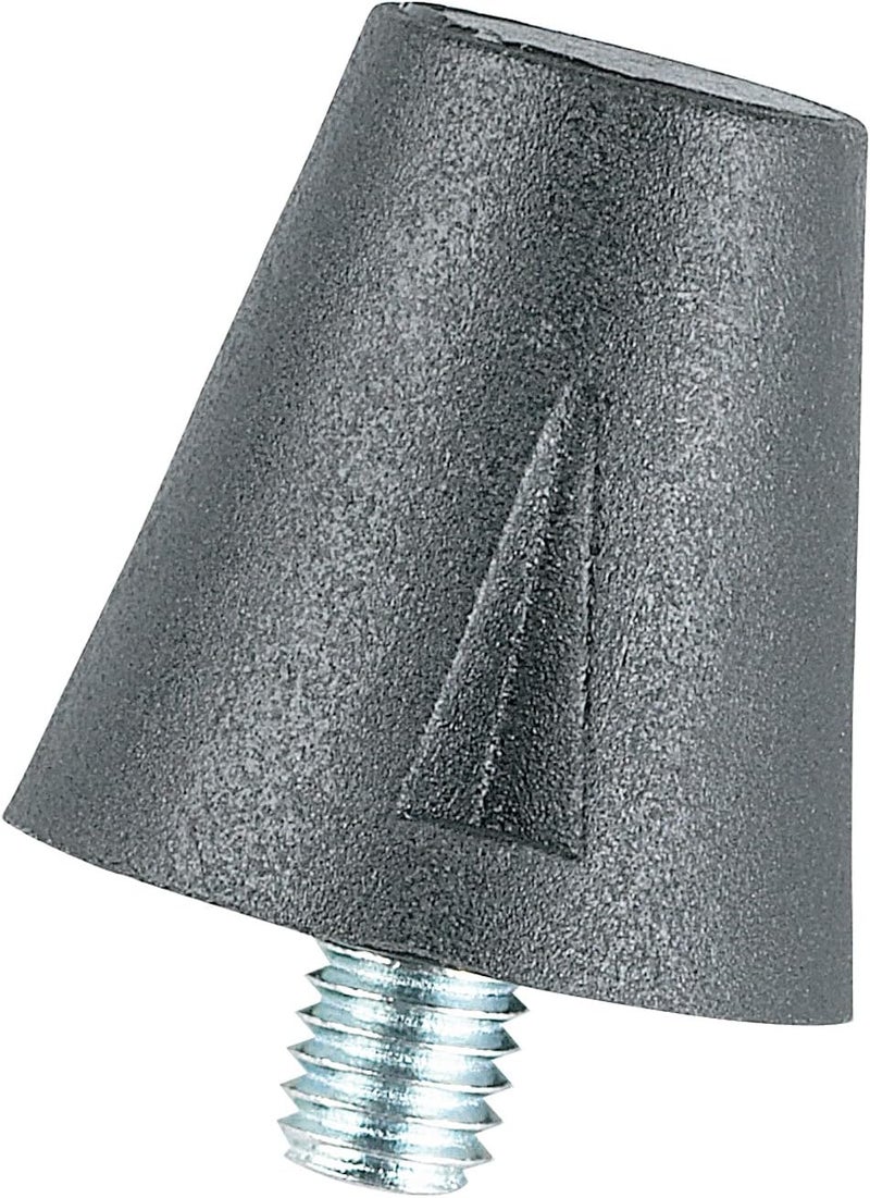 Football Cleats 3/4-Inch Poly Tip External Post Thread (100 pieces in each bag) Black